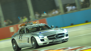 Your Ridiculously Awesome Mercedes SLS AMG F1 Safety Car Wallpaper Is Here